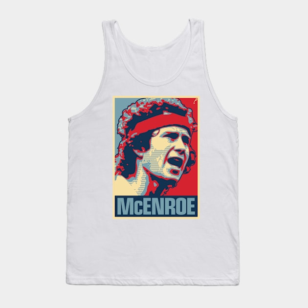 McEnroe Tank Top by DAFTFISH